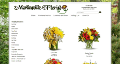 Desktop Screenshot of martinsvilleflorist.com